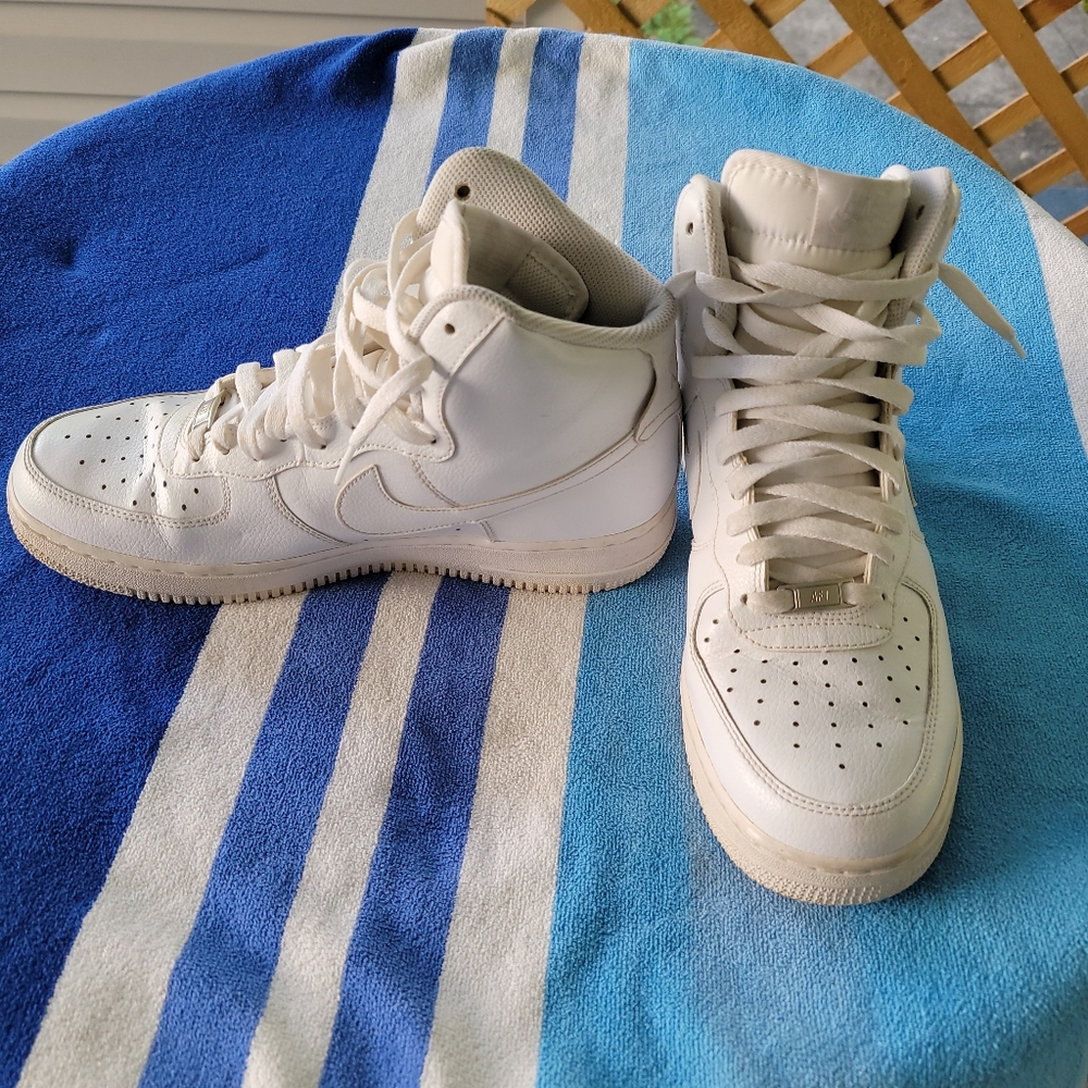 Nike Air Force 1 high top sneakers shoes Men's Size 10